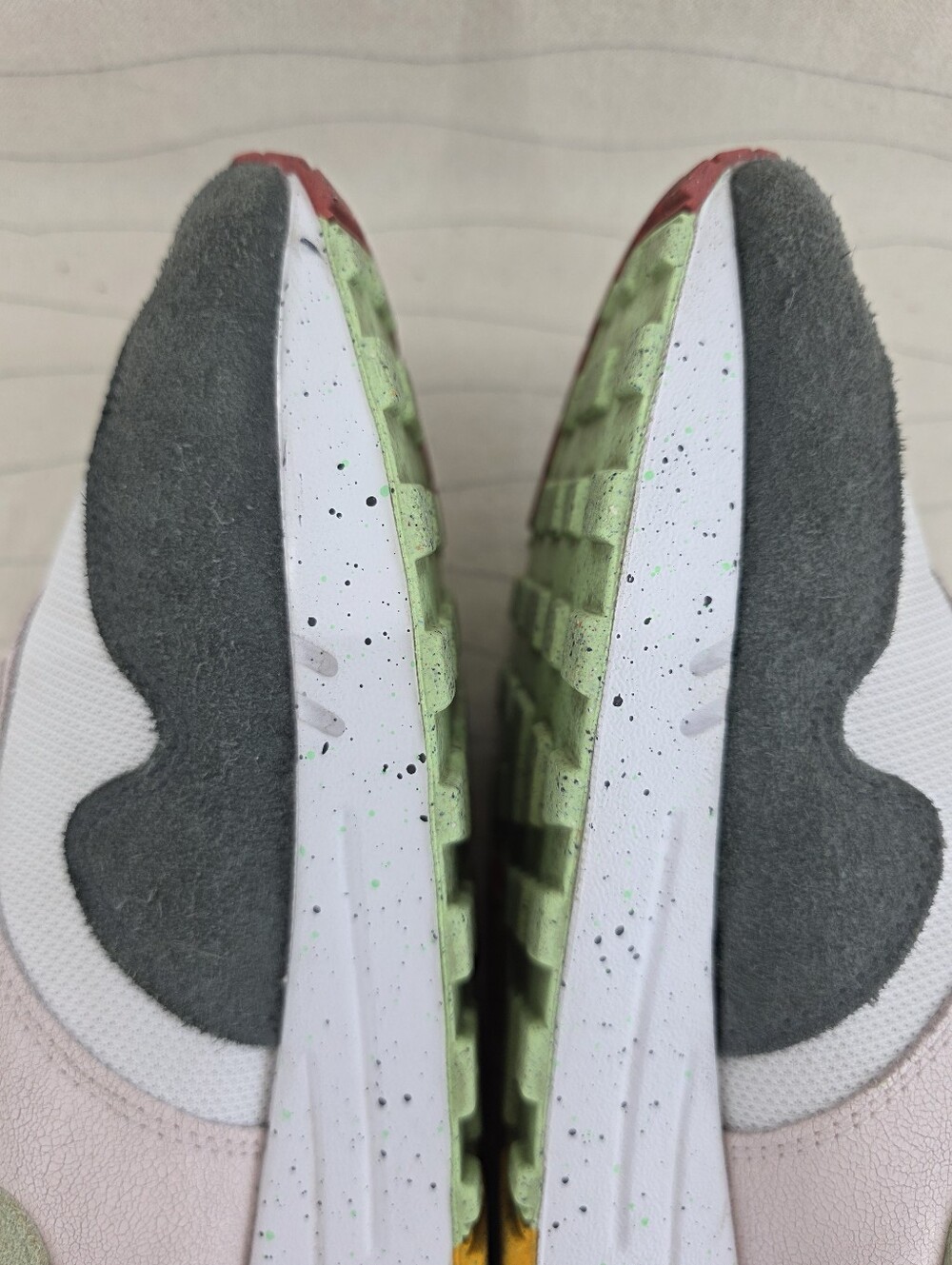 Nike Mens Air Max 1 Easter Celebration Leather Sneakers Shoes FZ4133-640 Sz 13 - Picture 9 of 12
